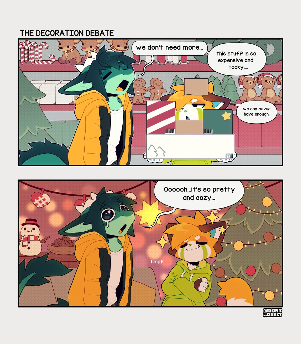 The yearly decoration debate