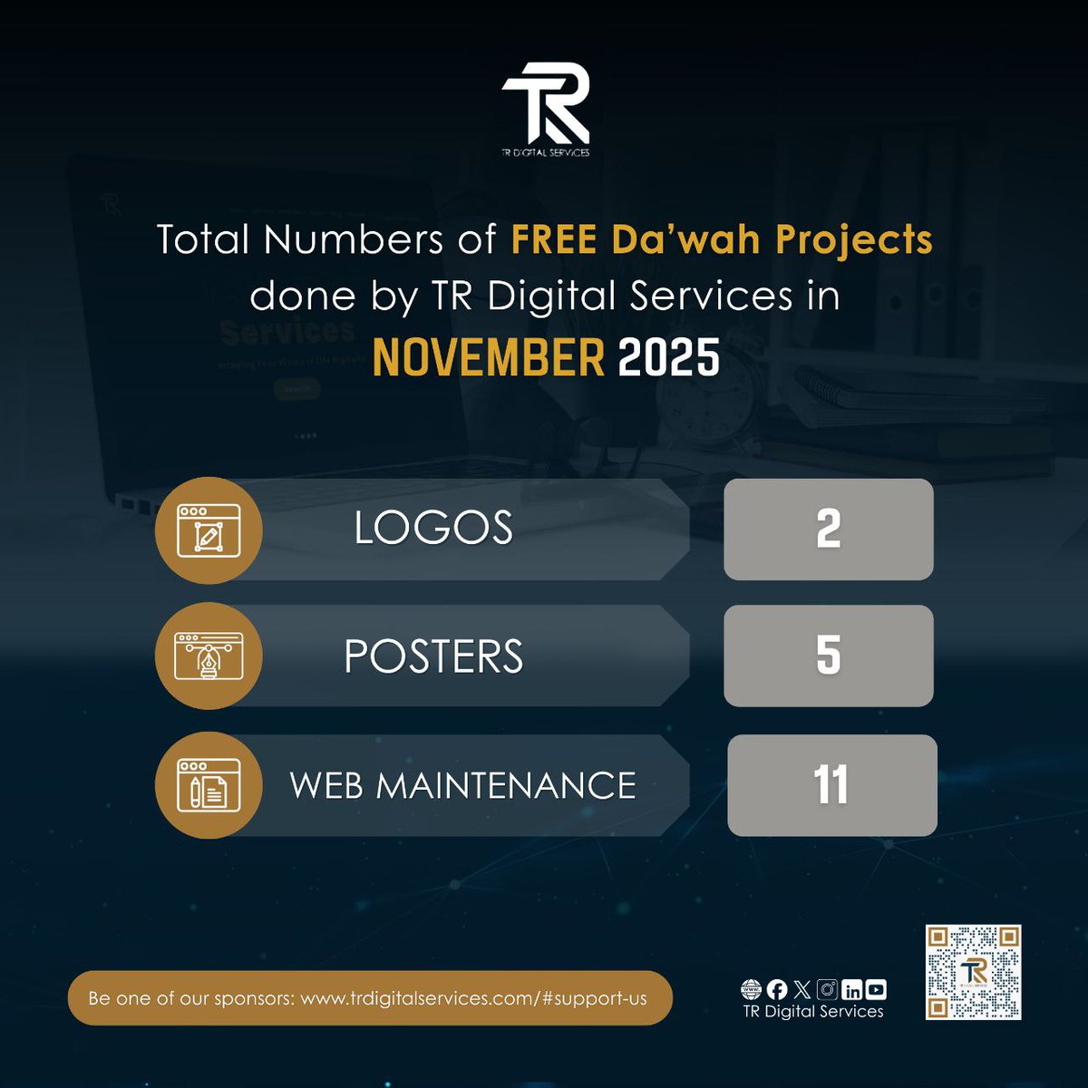 Another Da’wah project completed — may Allah allow it to reach hearts and benefit others. 🌙✨

Support our ongoing free Da’wah design work here:
➡️ trdigitalservices.com/#support-us

#Dawah #IslamicDesign #TRDigitalServices #SadaqahJariyah #DigitalDawah