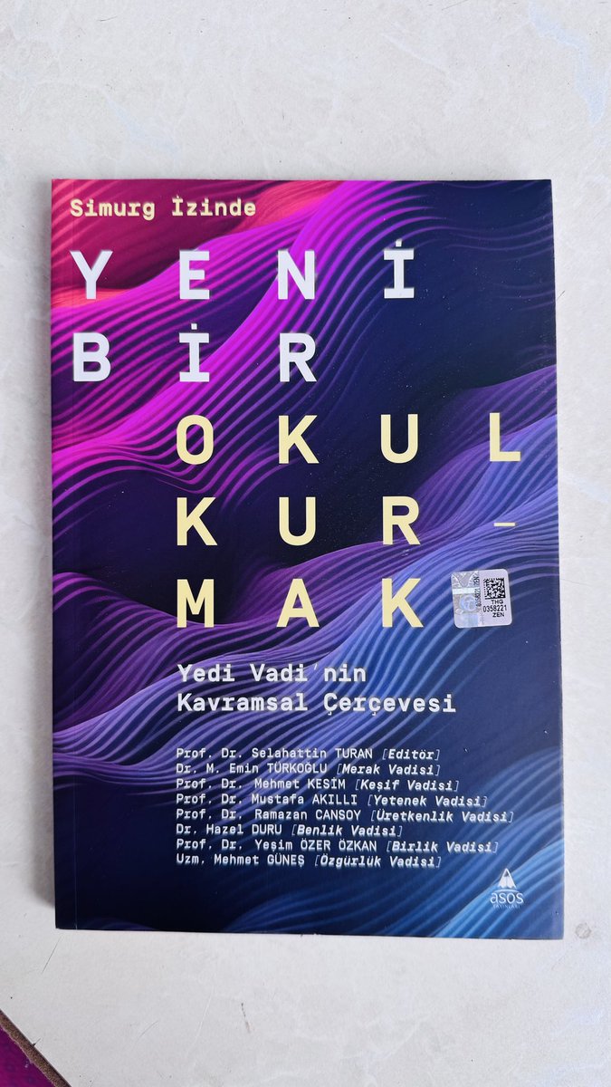 Editör:
✅Prof. Dr. Selahattin Turan
Bölüm Yazarlarımız:
✅Dr. M. Emin Türkoğlu
✅Prof. Dr. Mehmet Kesim
✅Prof. Dr. Mustafa Akıllı
✅Prof. Dr. Ramazan Cansoy
✅Dr. Hazel Duru
✅Prof. Dr. Yeşim Özer Özkan
✅Uzm. Mehmet Güneş