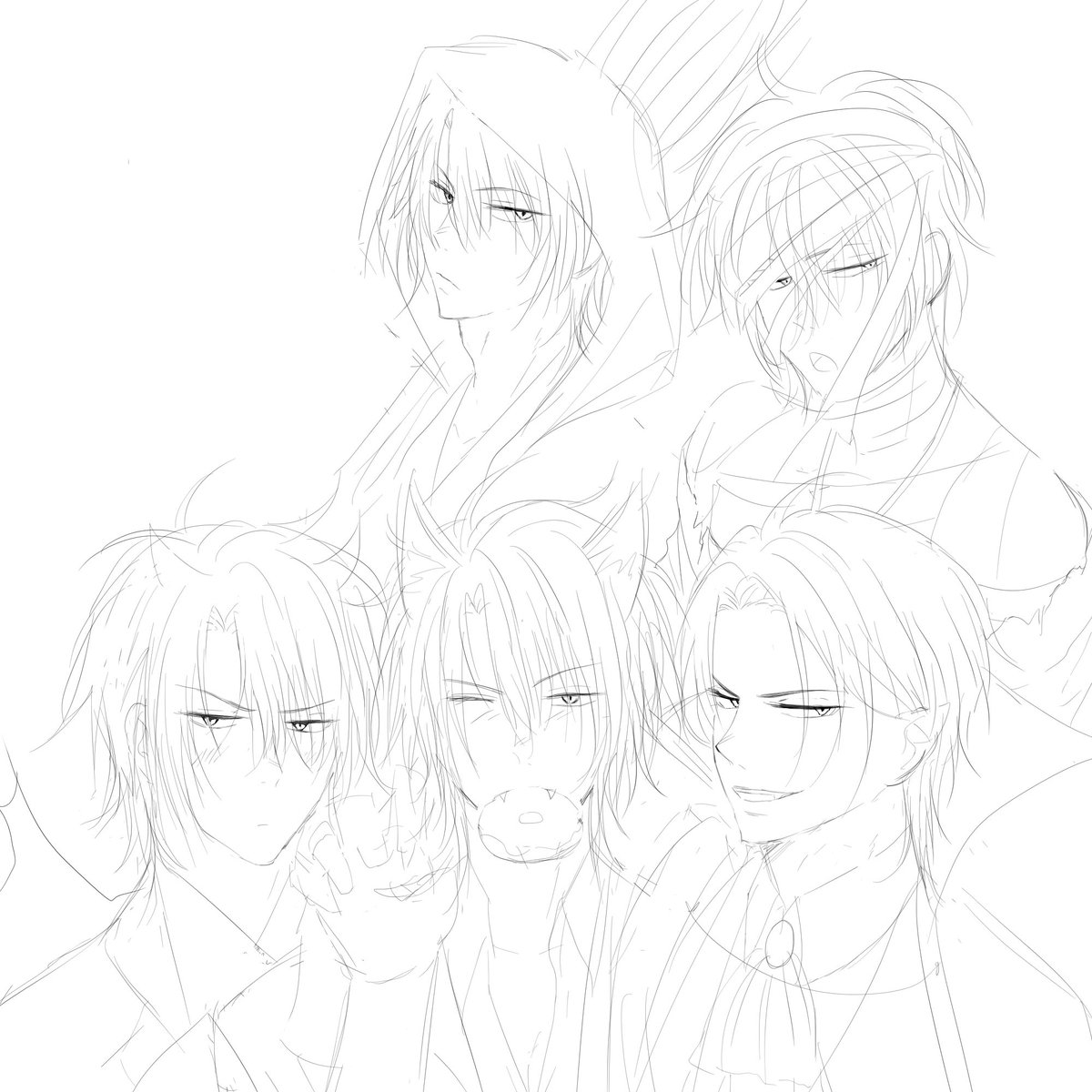 完成できなかったハロ絵載せます🥲