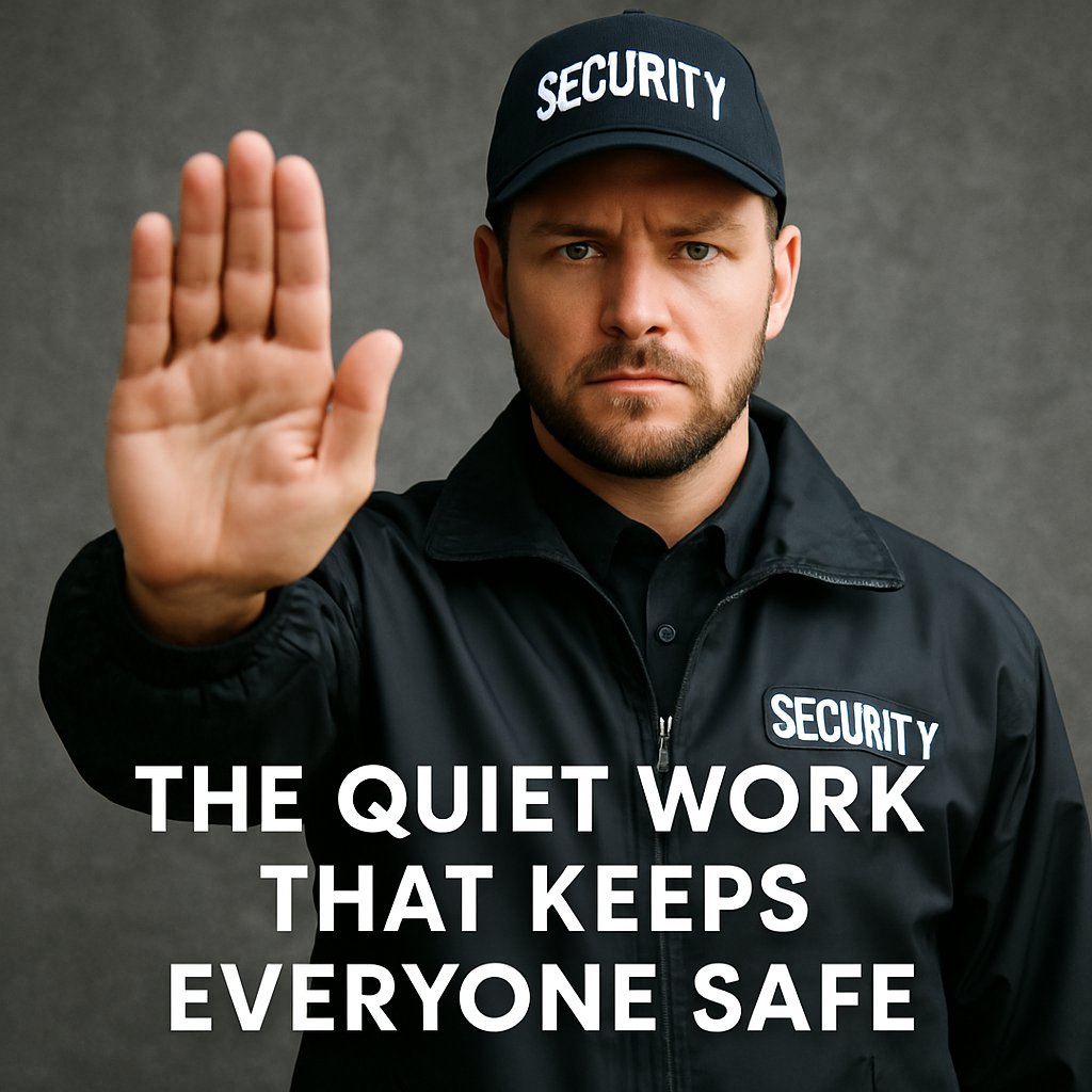 DynamicReact's tweet image. Security work is often unseen, but its impact is everywhere. Stay alert, stay professional, and remember: every quiet, disciplined action makes the entire site safer.
#standproud #dynamicreactions