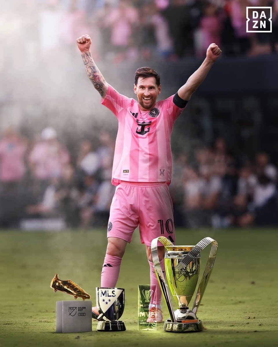 MESSI CONQUERED THE MLS THIS SEASON!

🏆 MLS Cup
🌟 MLS Cup Finals MVP
💎 MLS MVP
🎯 MLS Golden Boot

The Goat 🐐 👑 🏆