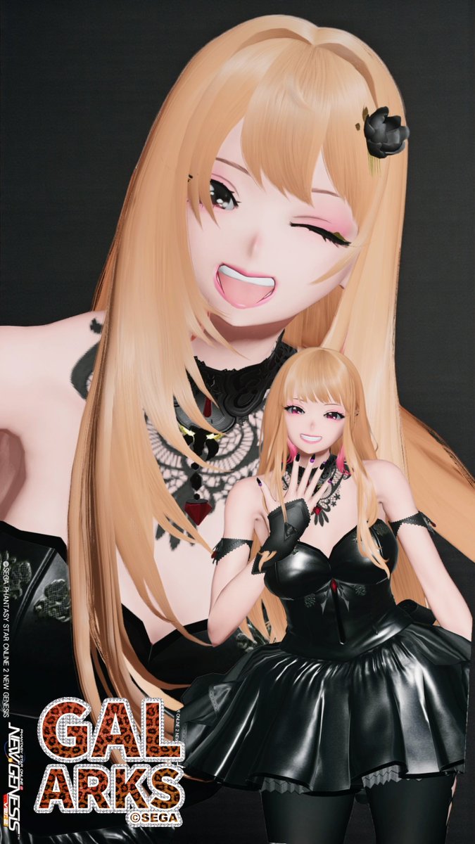 PSO2NGS_SS #りずむロゴ ٩(｡˃ ᵕ ˂ )وｲｪｰｨ 週末には来週の集会のご案内