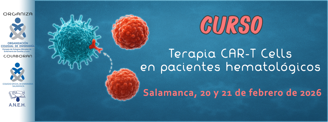 ❗️📢 ¡El Consejo de Enfermería de CyL presenta un curso sobre Terapia Celular CAR-T en pacientes hematológicos! 🧬

🗓️ 20 y 21 de febrero de 2026
📍 Salamanca
👉 Inscripción hasta el 30 de enero de 2026
Más información y registro 👇
🔗 enfermeriacyl.com/blog/2025/12/1…
