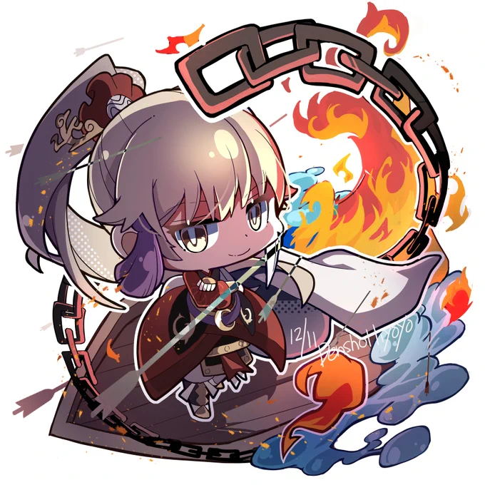 サムレムのアーチャー描きました