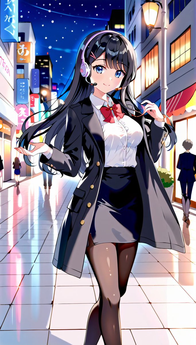 😚😙😊 #AIイラスト