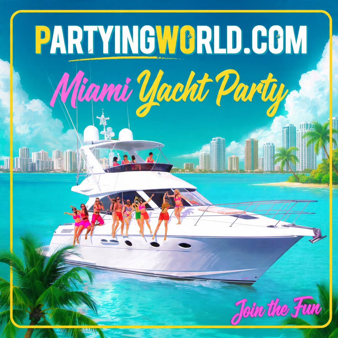 PartyingWorld's tweet photo. LIKE ° SHARE ° FOLLOW 

BOOK NOW! https://t.co/4pfu8hNujp 

Experience The Miami Yacht Party Ultimate 3-Hour Oceanfront Extravaganza!

#PartyingWorld #MiamiYachtParty #YachtPartyMiami https://t.co/z3j0YEfG6z