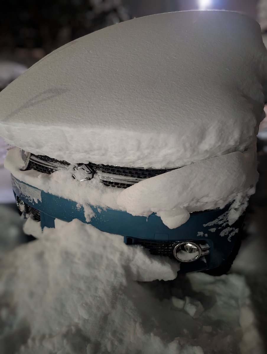 積もった埋まった