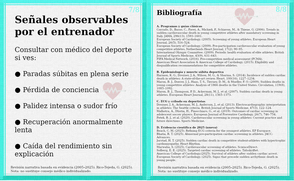 A partir de los 12 años muchas #cardiopatías empiezan a manifestarse, sobre todo con más entrenamiento. Por eso un buen control cardiológico y #ECG cuando toca es clave para la seguridad del joven deportista.