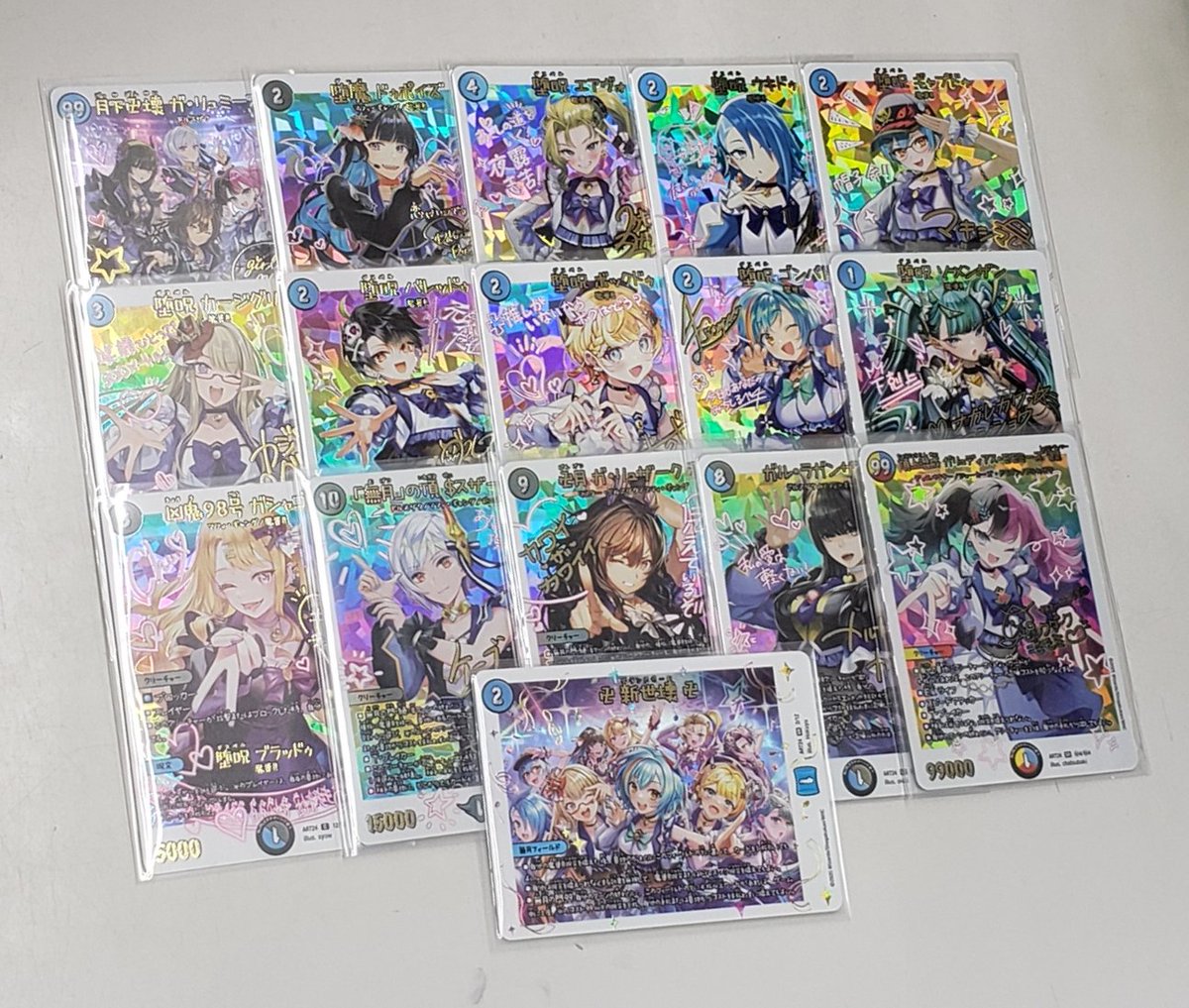 魔法少女アイドル「Girl Mage」 デュエル・マスターズ 神アート 魔法少女アイドル「Girl Mage」 ～偶像