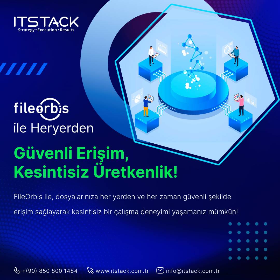 itstacktr's tweet image. Uzaktan çalışma, günümüzün yeni normali haline geldi ve bu süreçte içerik yönetiminin önemi her zamankinden daha fazla. FileOrbis ile, dosyalarınıza her yerden ve her zaman güvenli bir şekilde erişim sağlayarak kesintisiz bir çalışma deneyimi yaşamanız mümkün! 🚀
#FileOrbis