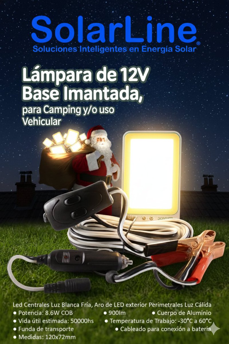 solaryeolica's tweet photo. LAMPARAS DE 12VCC BASE IMANTADA 
IDEAL USO VEHICULAR

https://t.co/o8iEThnezf https://t.co/CPTj9h1KMn