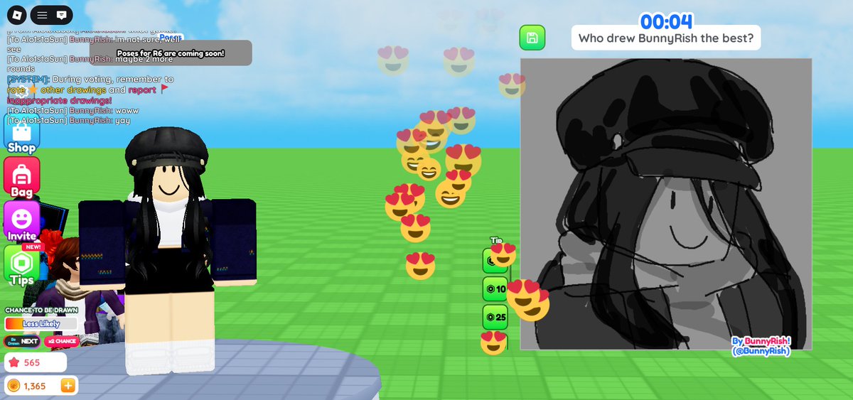 aimu_alt's tweet image. draw me! in #roblox #robloxart