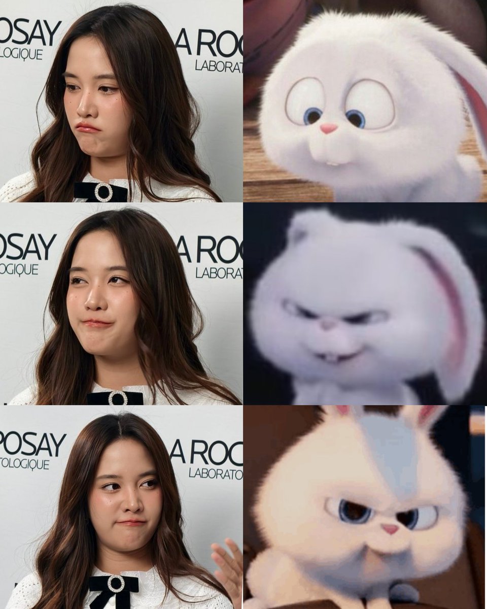 Two 🐰🐰🤏🏻🤏🏻 

#MelaB3xFreen 
#LaRochePosayTH
#srchafreen