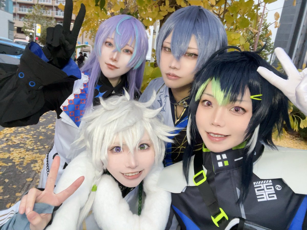 火曜日は西⃝の🄷🄴🅁🄾してきた〜😭🫶
寒かったけどめっちゃ楽しかった…1日中ずっと目が幸せだった〜🫰

🐙🌟 <a href="/Inaba_Shion/">稲葉 誌穏@1/4たまｱﾘ🫖🌿</a> 
👻 🔪 <a href="/xxxxxxendless/">陸奥</a> 
💡       <a href="/pekopeko_0314/">要@23.24TDC</a> 
🥷🔫  <a href="/soumomom_sou/">藻</a>