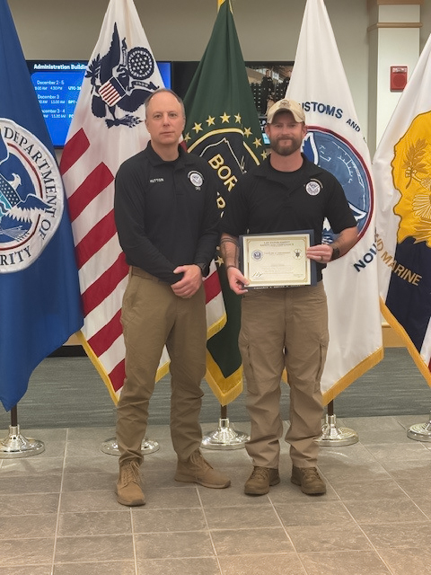 We recently held a Swearing-In Ceremony and welcomed our newest LESC employee, who will be assigned to our Less-Lethal Training Branch. Congratulations and welcome to the LESC Team!