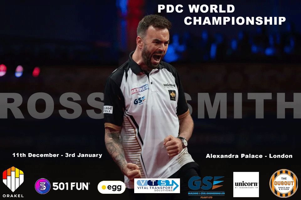 🎯Heading to North London for the big one 🌍 

I’m seeded 12 and start my campaign tomorrow evening 💪 

Thanks for all the messages of support ❤️ 

Shoutout to my sponsors 🙏 

<a href="/UnicornDarts/">Unicorn Darts</a> 🎯 
<a href="/GSE_Group/">GSE Group</a> ⚙️
<a href="/thedugoutCT19/">The Dugout Sports Bar & Kitchen</a> 🍺 
501 Fun 🤩 
<a href="/egg_dot_com/">egg.com</a> ☀️ 
VTS 🚐 
<a href="/DartsOrakel/">Darts Orakel</a>