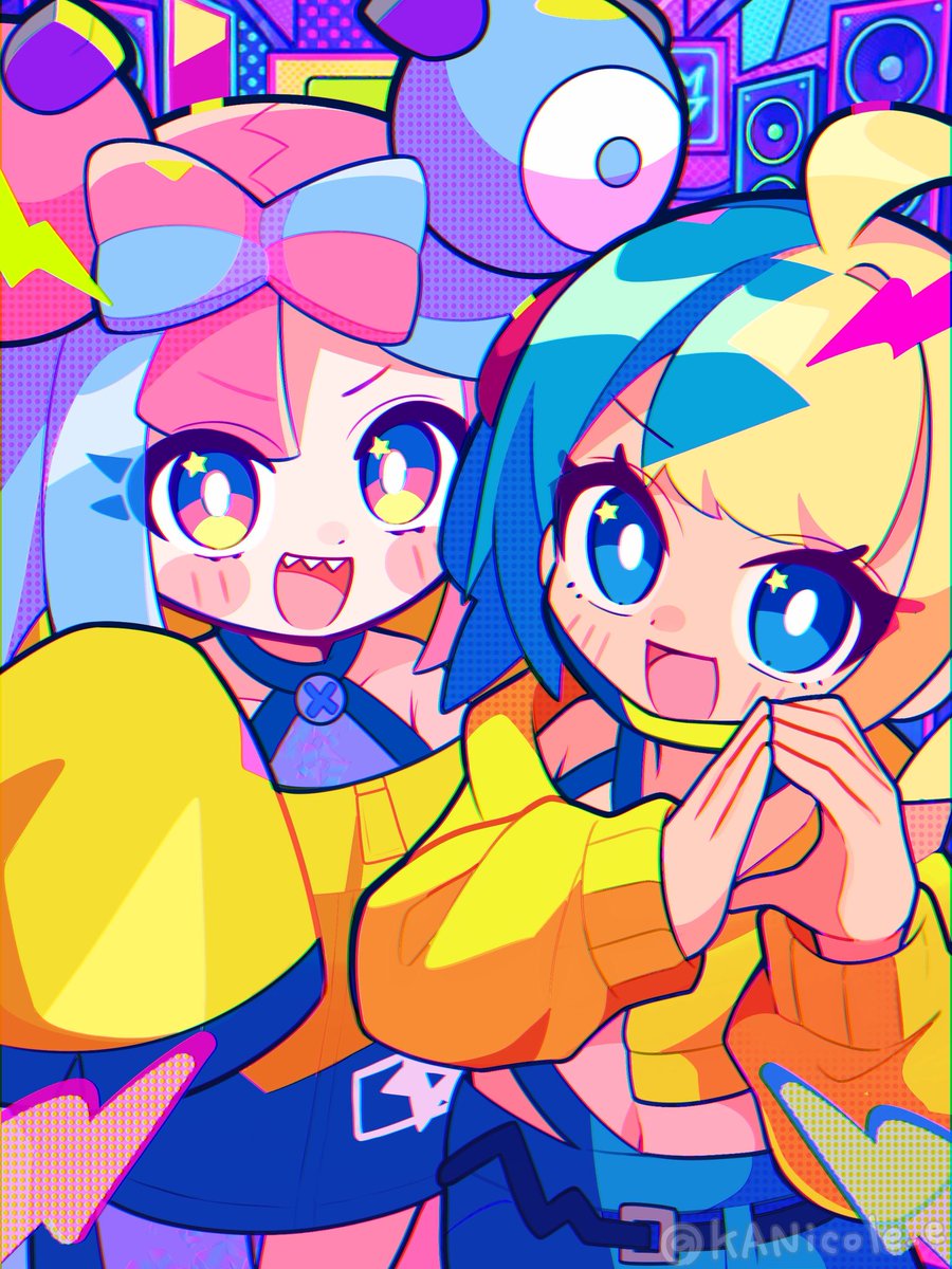 KANicole_e's tweet image. ナンジャモ&amp;amp;カナリィ⚡️⚡️
#PokemonLegendsZA    #ポケモンレジェンズZA
