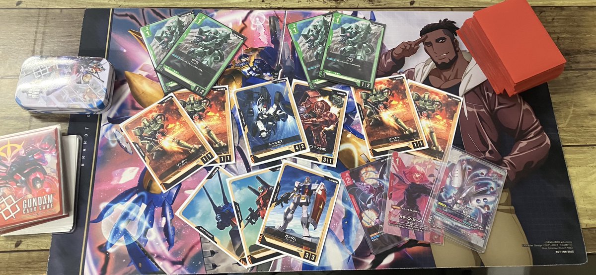 本日開催されたガンダムカードゲーム ニュータイプチャレンジの優勝は