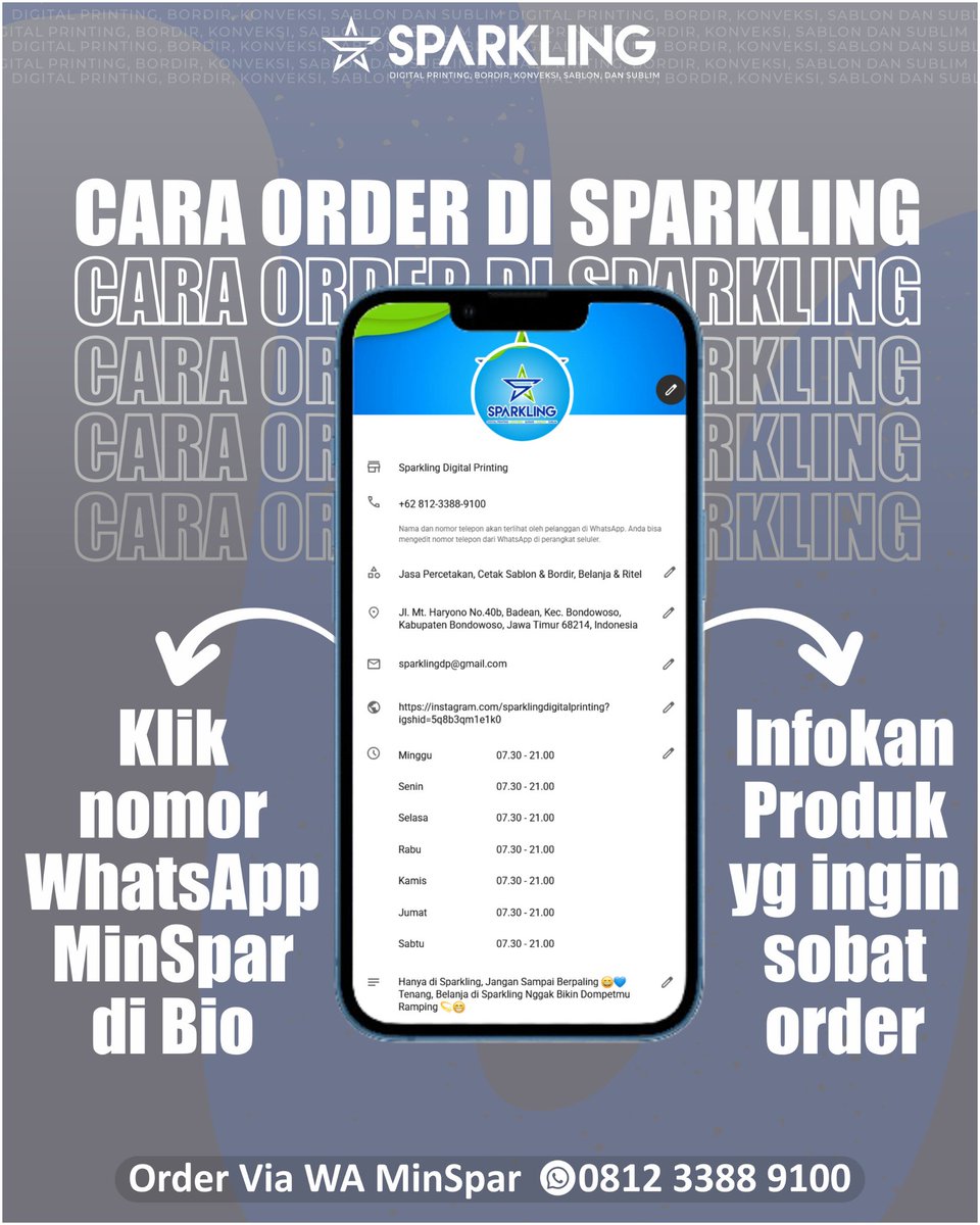Sparkling_DP's tweet image. Emang bisa ya bikin produk sobat 𝐆𝐋𝐎𝐖-𝐔𝐏 cuma gara-gara sticker? 🤔✨
Sini-sini simak 𝘼𝙇𝘼𝙎𝘼𝙉 𝙇𝙊𝙂𝙄𝙎 dari MinSpar 🤝

 Chat MinSpar untuk order di: wa.me/6281233889100
#stickerprintandcut #stickercustom #stickercutting #sparklingdigitalprinting