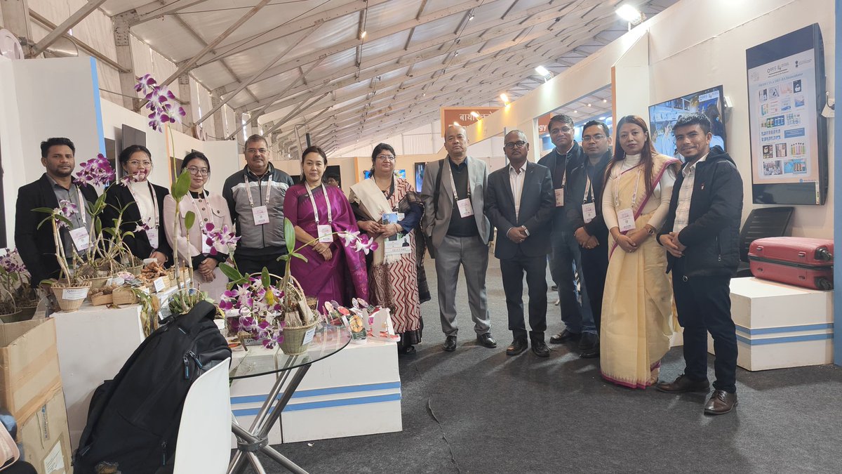 DBT_IBSD's tweet photo. During the #IISF2025 , DBT-IBSD nodal officer Dr. Suraksha Diwan, DBT and 100s of scholars with curious minds visited the IBSD pavilion to explore  various Bioresourses of NER. @DBTIndia @DBT_IBSD
@DrJitendraSingh @rajesh_gokhale https://t.co/0Hyn1lWf0k