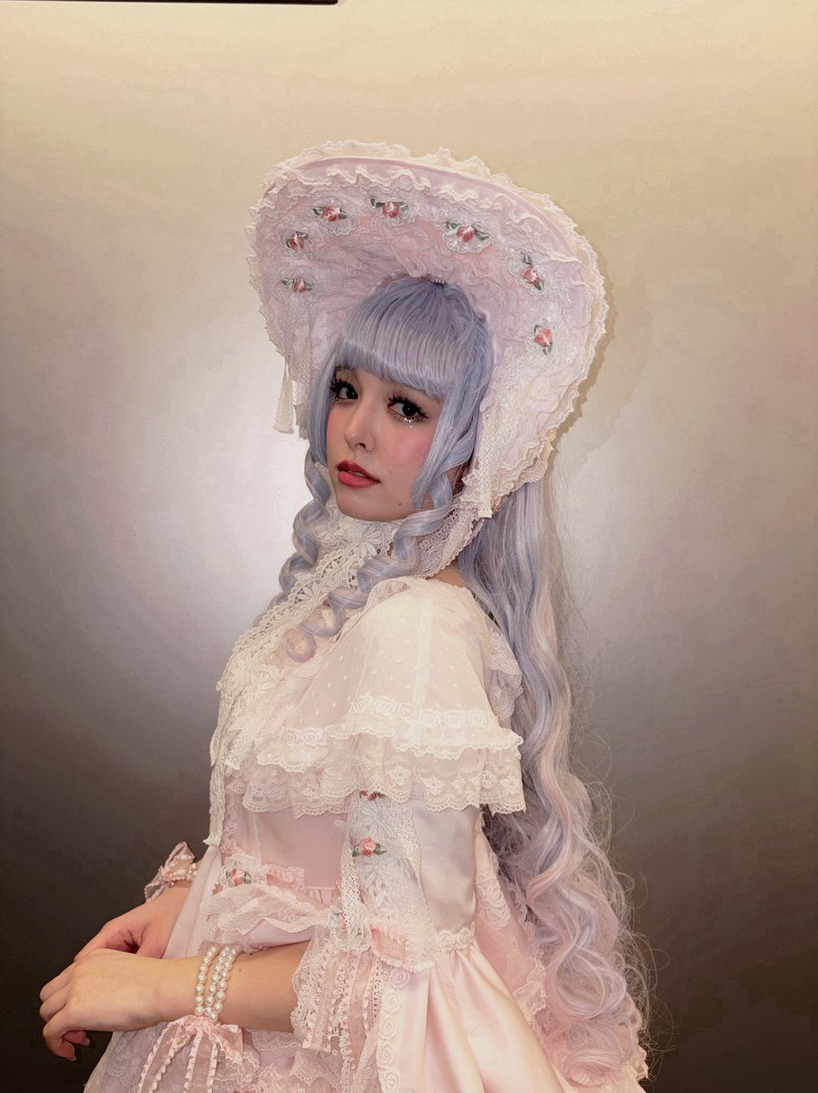 d*9様 タイムセール！超初期♡Angelicpretty♡薔薇レースリボンヘッ d