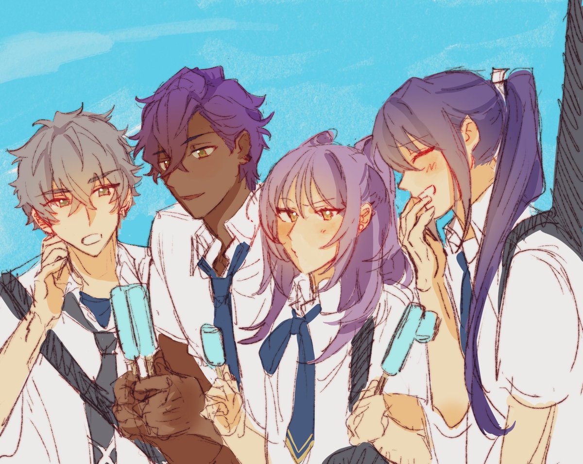 areeeee_k's tweet image. Enstars OC lol