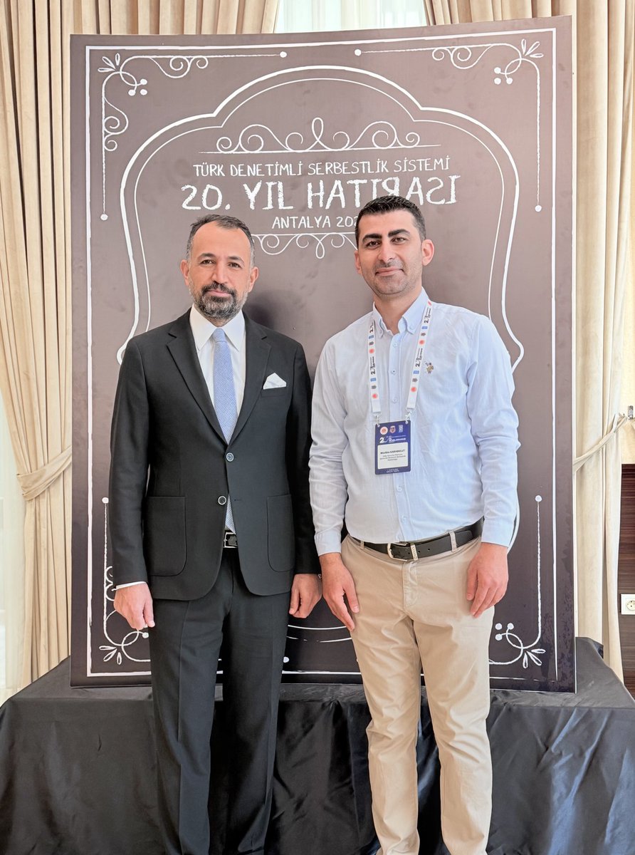 📍Adalet Bakanlığı, Adalet Teşkilatını Güçlendirme Vakfı Antalya Eğitim ve Sosyal Tesisleri.

🥇20. yıl gururuyla …

📌39 yabancı katılımcı
📌 5 poster sunumu
📌434 katılımcı 
📌 300 bildiri
📌 5 atölye 
📌 7 panel

🌐Türk Denetimli Serbestlik Sistemi 20. Yıl Uluslararası