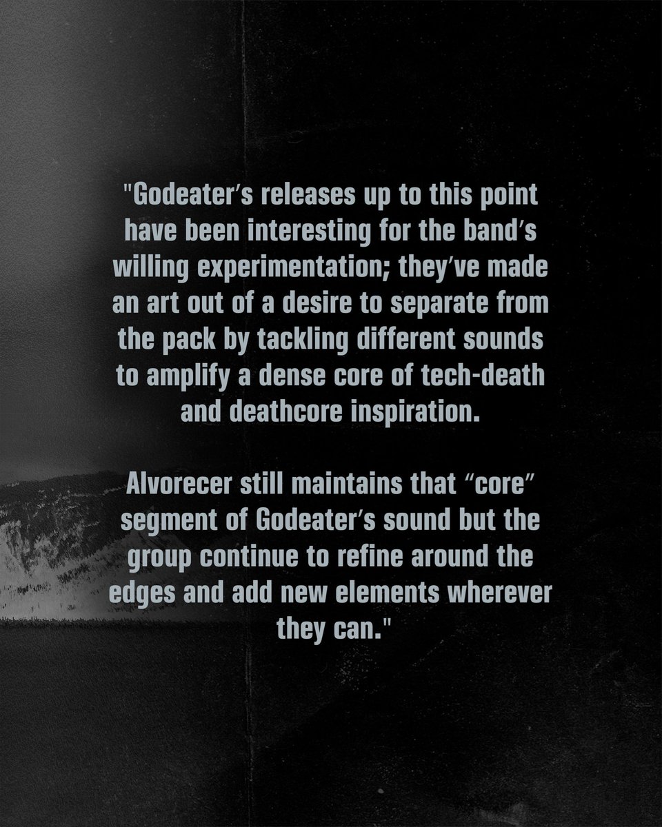 Godeater tweet media