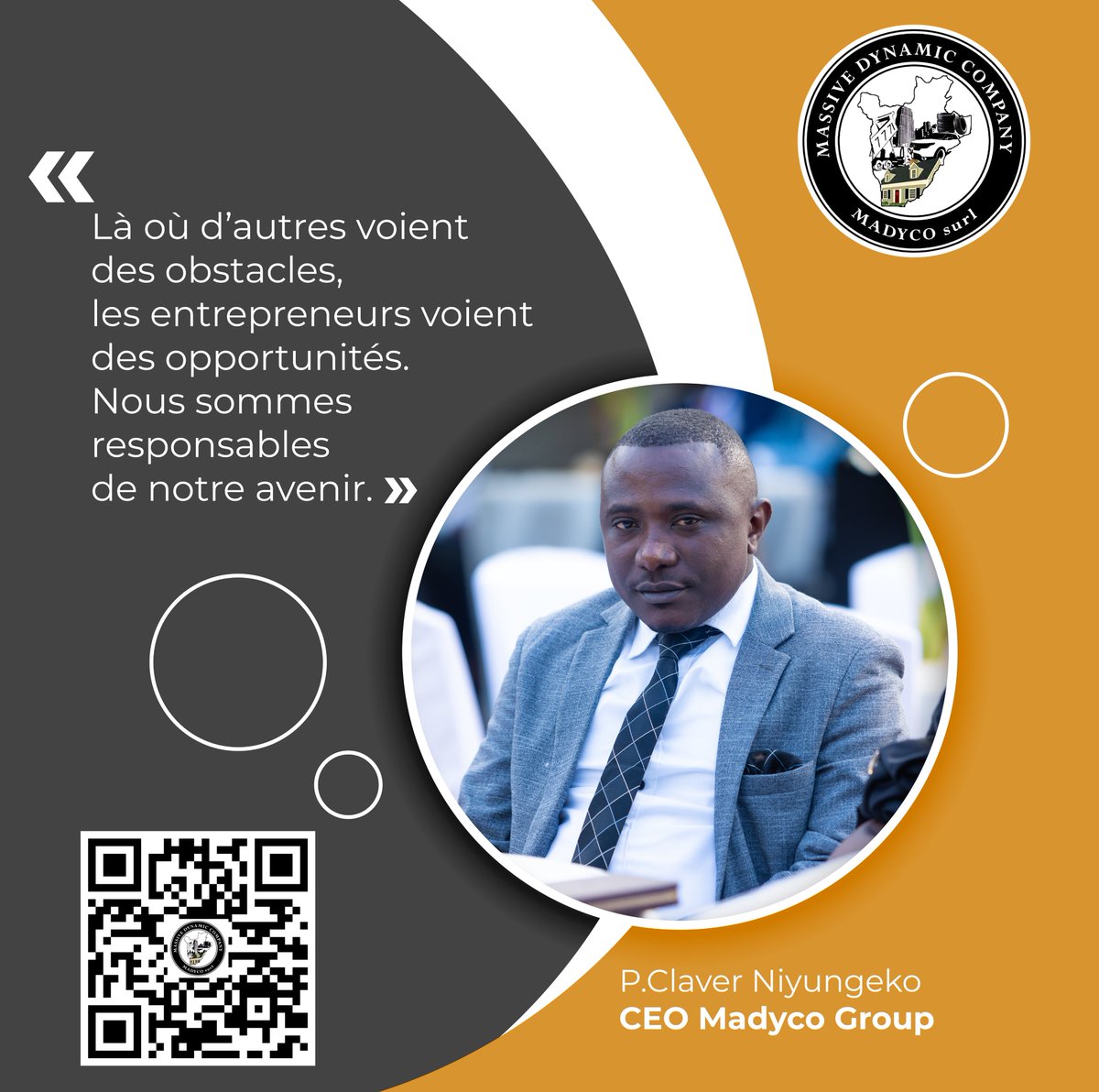 Dyna_Co's tweet photo. ✅ " Là où d’autres voient des obstacles, les entrepreneurs voient des opportunités. Nous sommes responsables de notre avenir. " Dixit @PierreNiyungeko
#WeDesign #WeBuild #WeRestore #BoseBigeBicayeNeza
@PATTHEBURUNDIAN
@Sir_Umuhirwaa2
@Niyomwu47565400
@MadycoAutoclass https://t.co/bf4f0JDJ2H