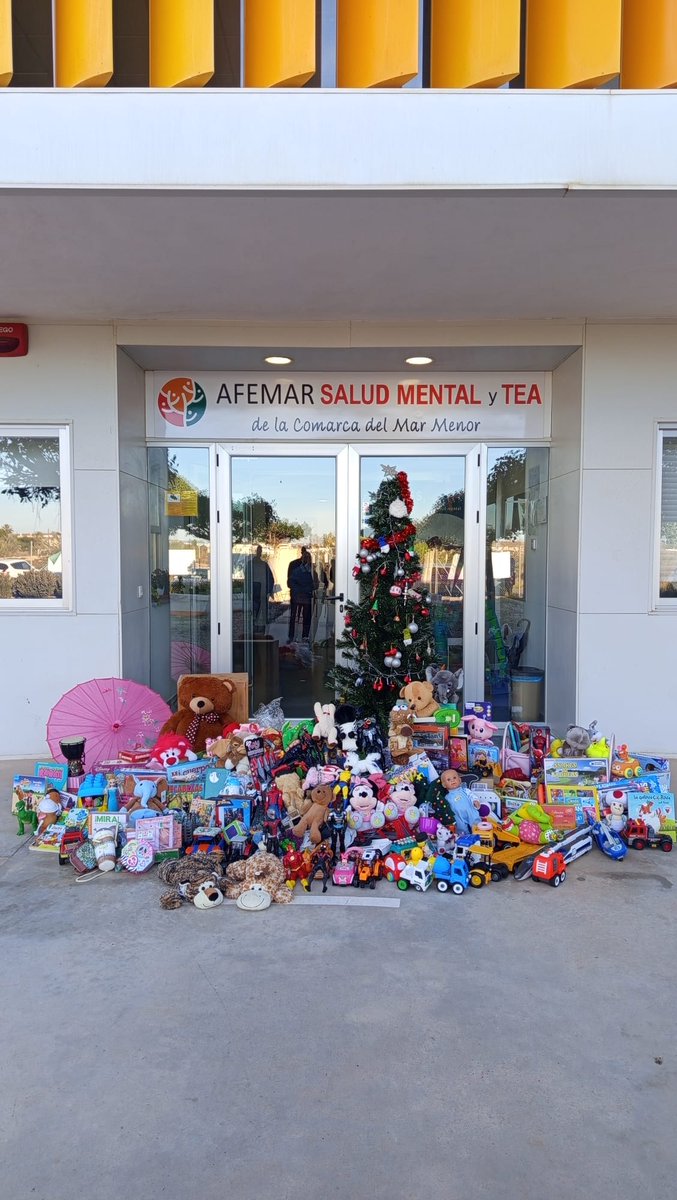 🎄 ¡La solidaridad brilla esta Navidad!
Nuestros Reyes y Reinas Magas de @afemarsm entregan los juguetes donados 🌟
Este año ayudamos a Javier Moreno, que necesita todo nuestro apoyo 💪❤️
Gracias por demostrar que juntos cambiamos vidas 🙌
✨ ¡Compartir es el mejor regalo!