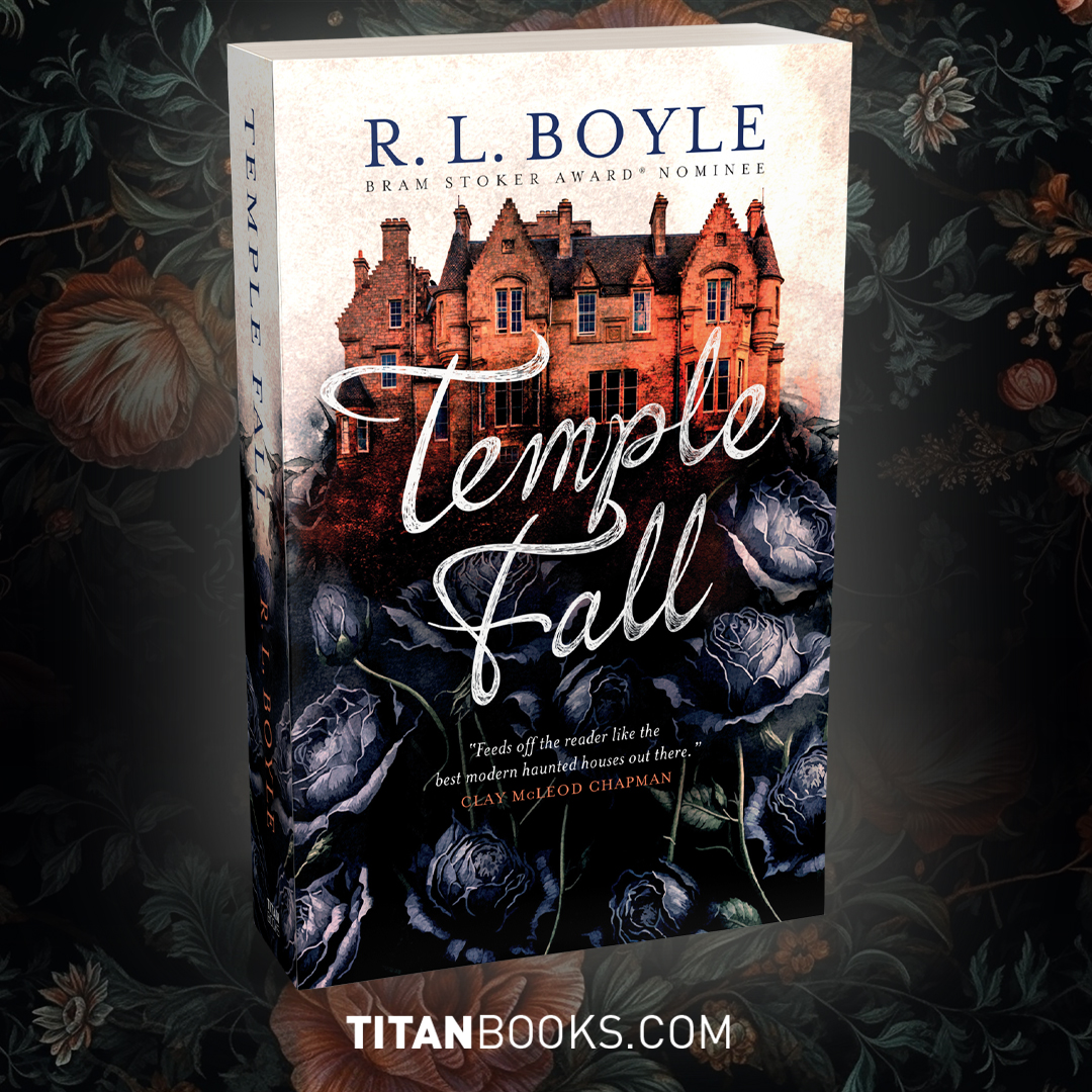 We can’t wait for the 2026 publication of this brilliant gothic horror, TEMPLE FALL by R.L. Boyle!🤩