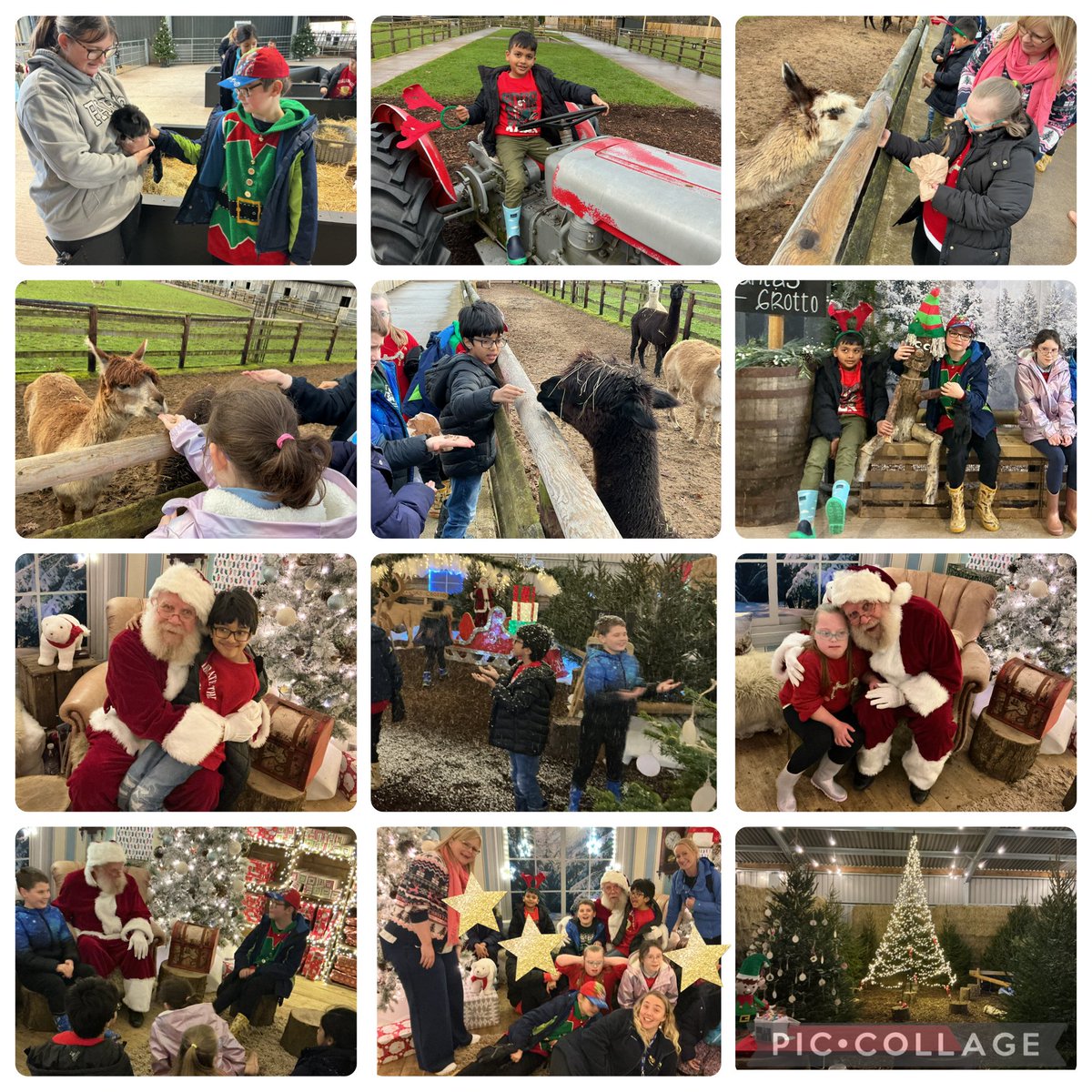 meadowbanksch's tweet photo. #MbSnowdropclass had the most amazing time @cefnmablyfarm today for their Christmas trip. Possibly the best Santa ever! https://t.co/lGAm23riOW