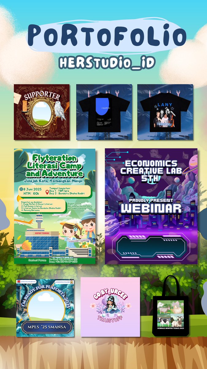 jasa design poster banner dan lain lain murah cuma di <a href="/herstudio_id/">her.studio JASA BIKIN POSTER, LOGO, CAHOL,DLL</a> solusinya #ZonaUang