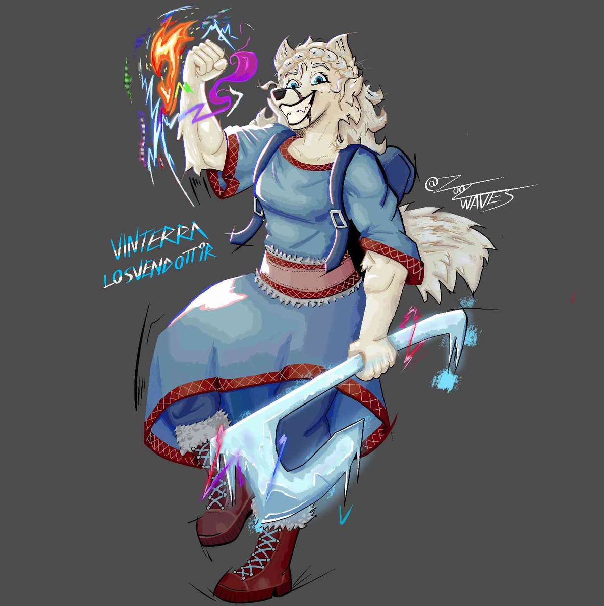 ZooZwaves's tweet photo. @XPPEN Wannabe Wolf wizard https://t.co/dc8lUOdTht