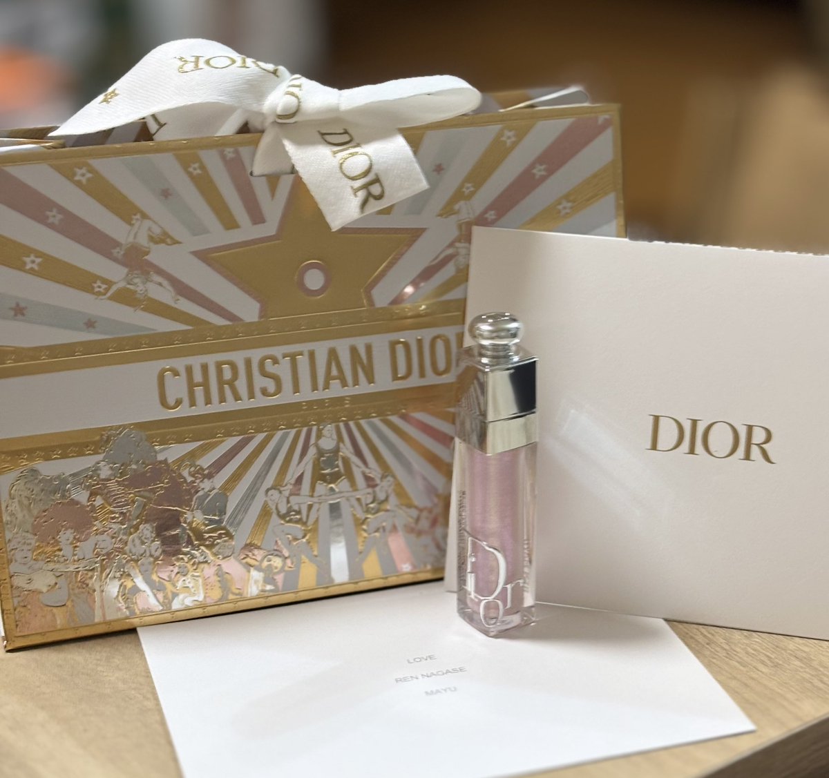 え待ってもう届いた🖤 刻印はもちろん廉とあたくし ( ˙³˙)ﾁｭ( ˙³˙)ﾁｭ