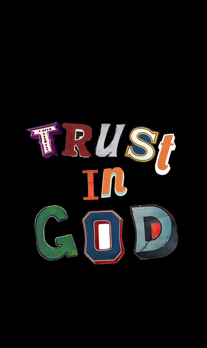 Aestheticswallz's tweet image. Trust in God