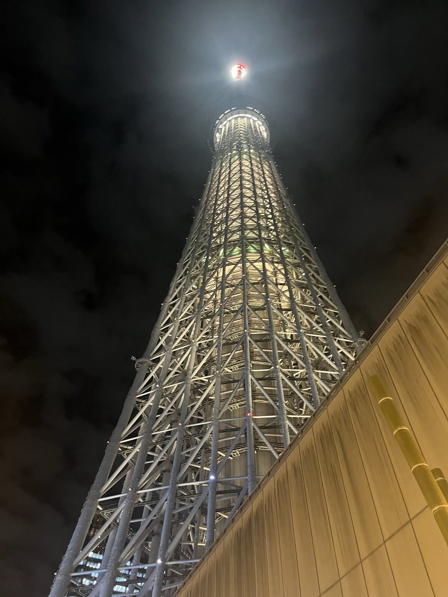 本日もご来場誠にありがとうございました💫

浅草歩きまくってるので、浅草博士になりました🥸

🗼？？

歩きすぎて🗼まで来てもうた…
めっちゃ近いやんって思ってからが遠かった…

#ミュージカルajabu