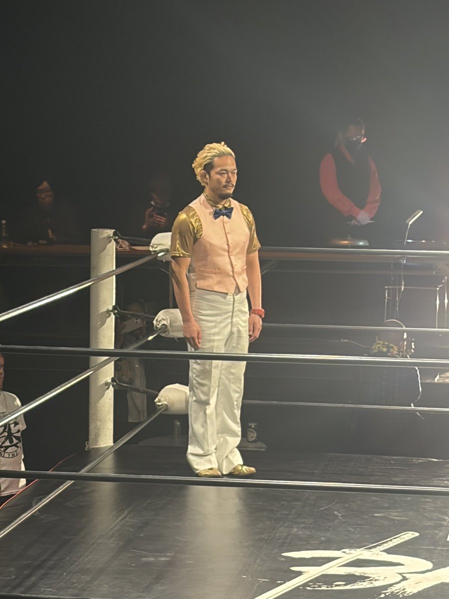 BASARA新木場大会でした！諸橋さんはユニオン時代から見てますが、今が全盛期なんじゃないかってくらい凄かったです！中津チャンプとの一戦は手に汗握る熱戦でした！今日は普段のユニバースではなかなか見られないプロレスリング柔道とかKURO-OBIさんとかの試合も見られるので配信開始したらぜひ！