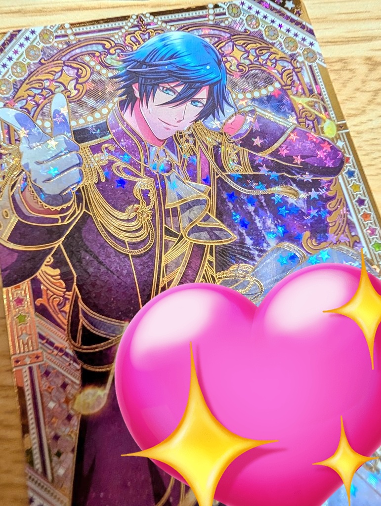 一箱だけ初めて買ってみた、うたプリのビジュコレ✨️ なんか