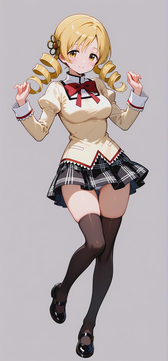 Kneehighmusume's tweet image. 巴マミ
#AIイラスト #AIart