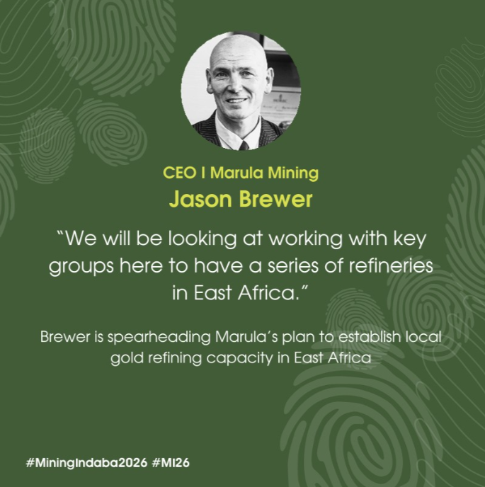 MarulaPlc's tweet photo. 🚀 Marula Mining’s Brewer bets big on new model for African juniors
Read More by @MiningIndaba 📃➡️ https://t.co/XjjQ2AKxpT
Proposed Acquisition RNS 📃➡️ https://t.co/rZPol5B7uE
#MARU #EUZ #MI26 #Investment #MiningIndaba #Gold #Kenya #MI26StrongerTogether https://t.co/WroPyOlScN