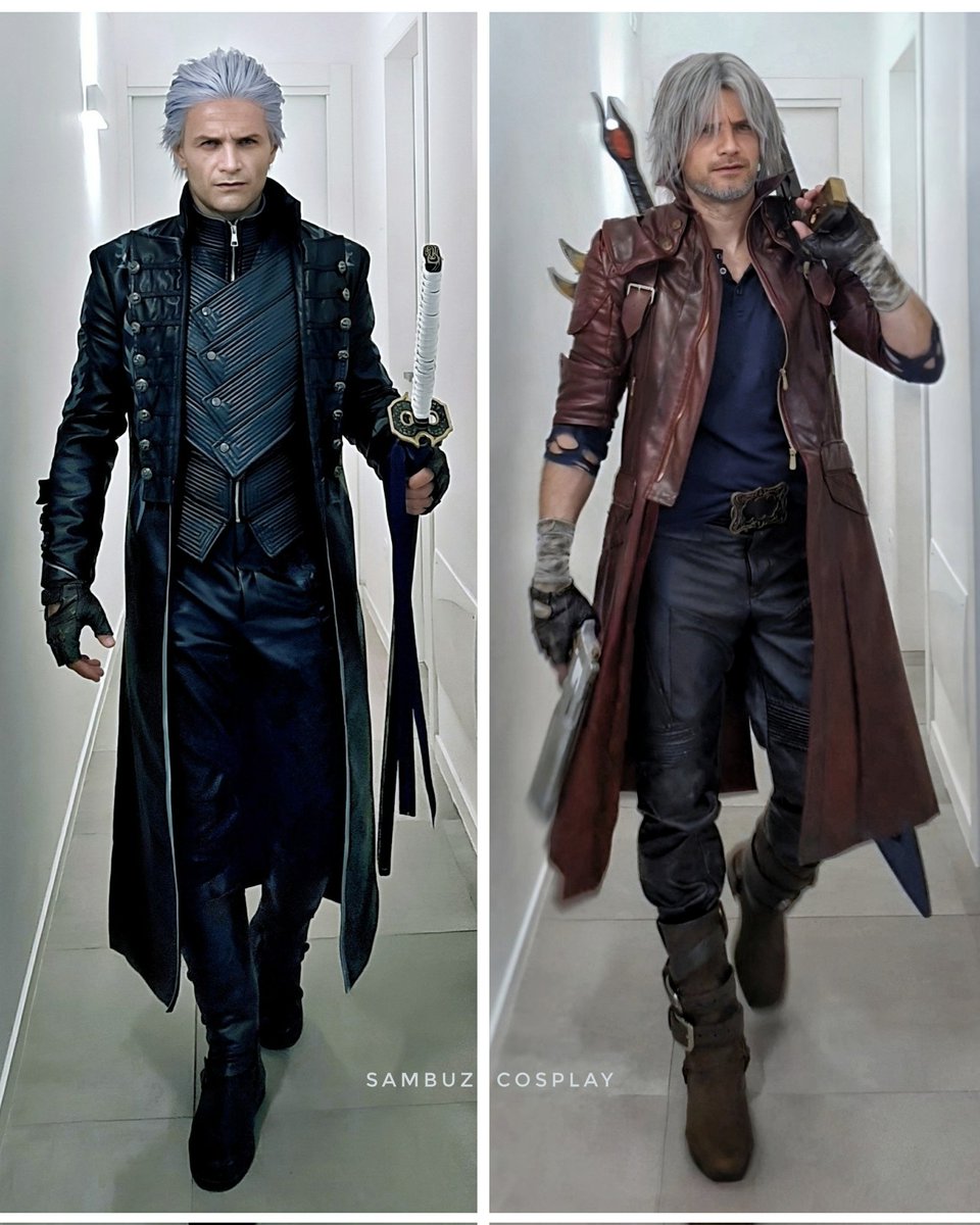 SambuzCosplay's tweet photo. My sons of Sparda βοΈ
#DMC #Vergil #Dante #Devilmaycry #yamato #devilsworddante https://t.co/PGyTrbrH2D