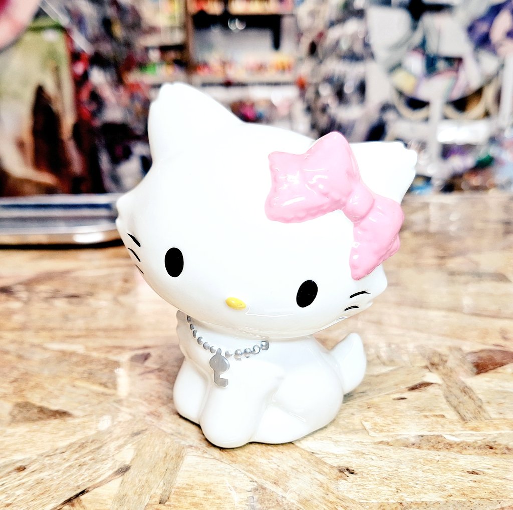 レアなチャーミーキティ ハリーキティ 陶器 貯金箱入荷しました