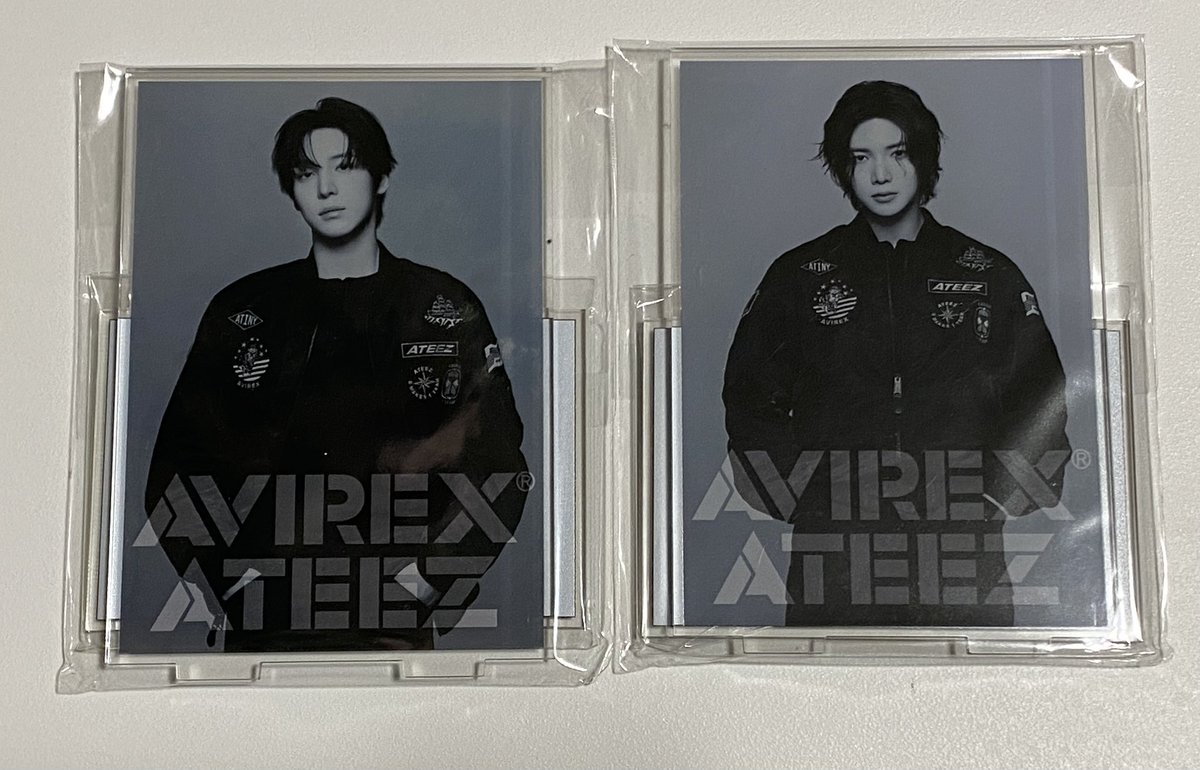 ATEEZ AVIREX アクスタ 交換 譲 ユノ ヨサン 求 サン優先 > ウヨン