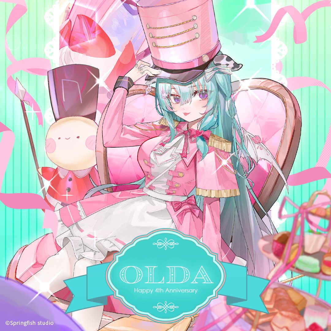 Springfish2018's tweet image. 🎉  歐妲｜四周年紀念 🎉
世界原初，沒有太多的人們可以一起玩耍、一起聊天。
經歷了無法細數的寂寥，如今終獲各位玩具兵們的陪伴。

👑 小公主歐妲，體會過超越時代的寧靜，她把握住這次的機會，向大家展現著最活潑的自己，同時也傾聽著每一位的聲音。…