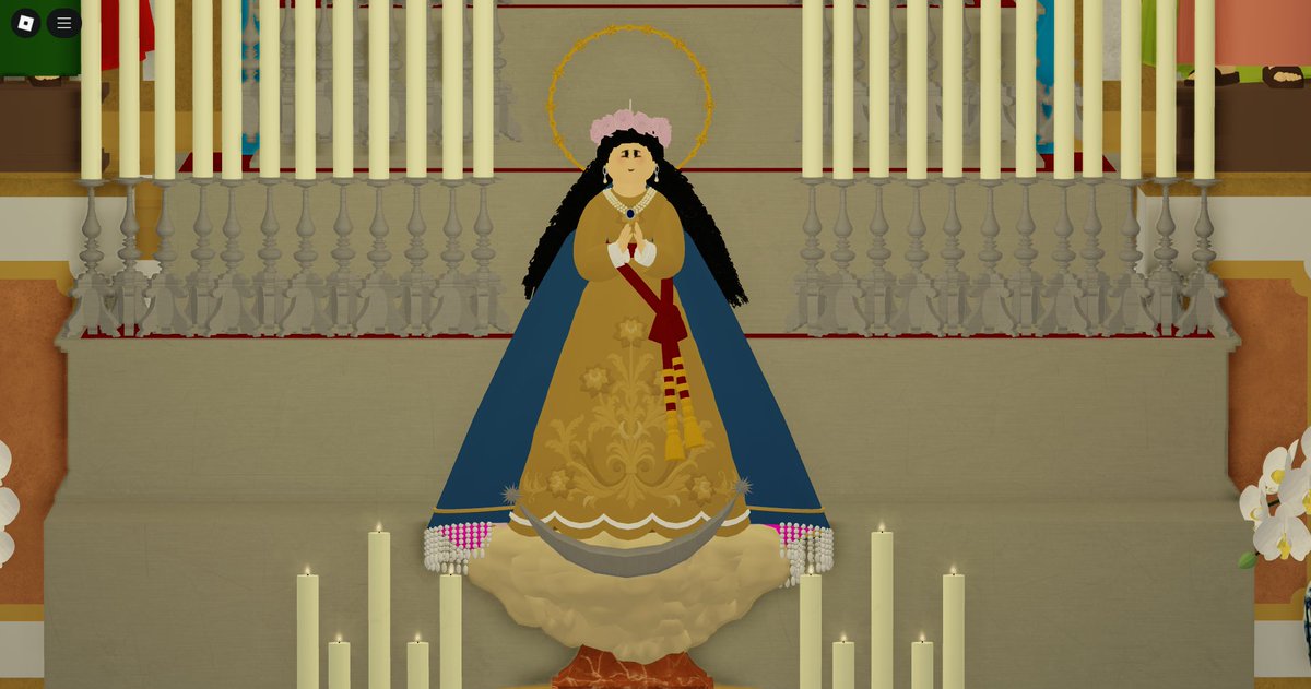 LanavalRblx's tweet photo. Late post... Happy Fiesta Mother Mary Immaculate we love you so much 🙏🥺💙🌹 https://t.co/HzzmKtFez9