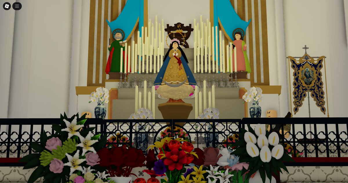 LanavalRblx's tweet photo. Late post... Happy Fiesta Mother Mary Immaculate we love you so much 🙏🥺💙🌹 https://t.co/HzzmKtFez9