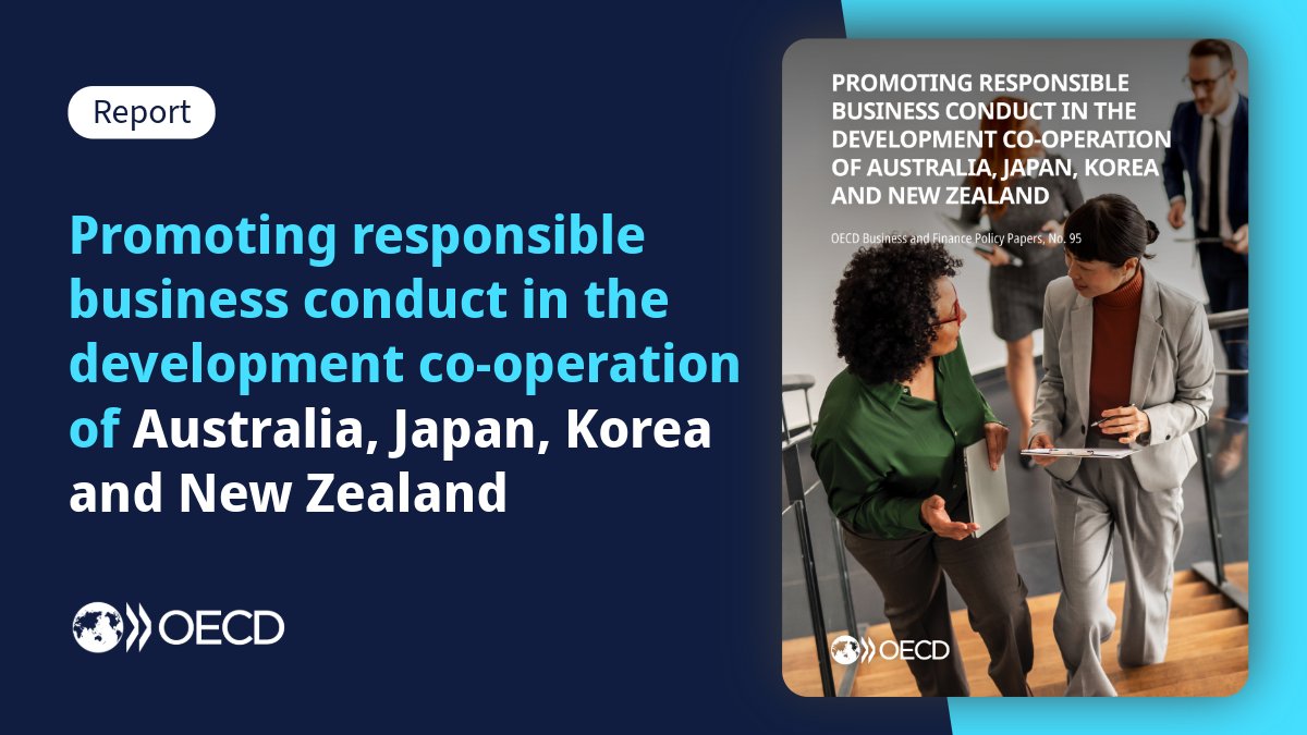 OECD_BizFin's tweet image. How can governments promote responsible business conduct (#RBC) through development co-operation? 
➡️ Check it out: brnw.ch/21wYggP
