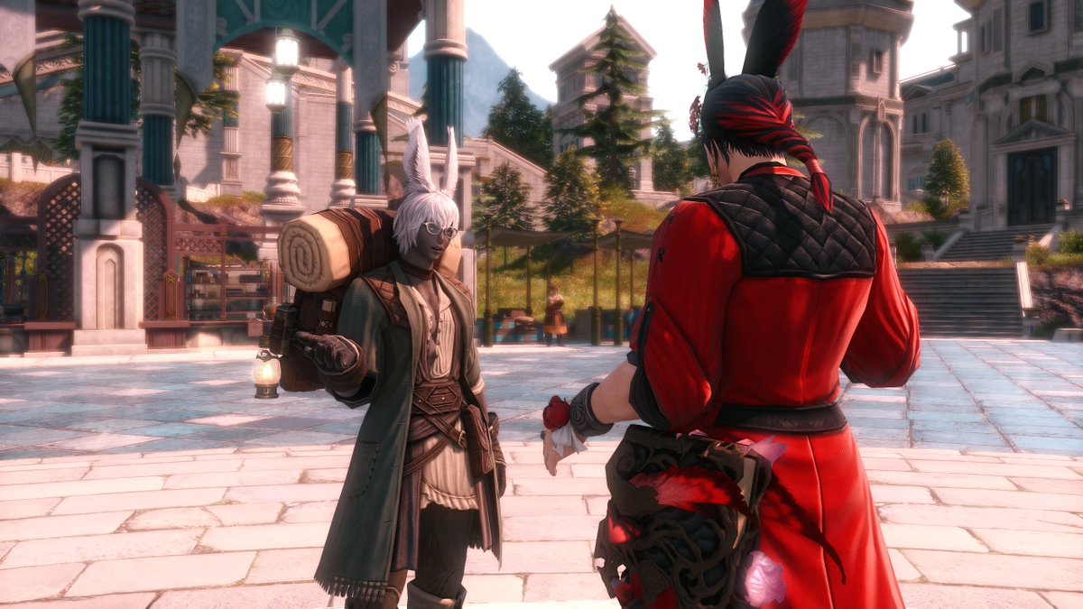 thefaeriedom's tweet photo. "The Gleaner's First Day"
by the Faerie Dom?

📜A typical Old Sharlayan day sees a typical boy awaken on a bench.
🎒"Oi! Sleepin on the job again, Dave? Gleaner lectures gonna start soon, yanno?"
📜He pauses.
🎭"Dave...?"
🎭"...Gleaner...?"
📜He is confused. https://t.co/cuRl3DM1u9